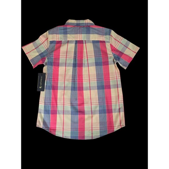 NWT U.S. Polo Assn. Boys Short Sleeve Button-Up – Size XL 14-16 - Picture 2 of 4